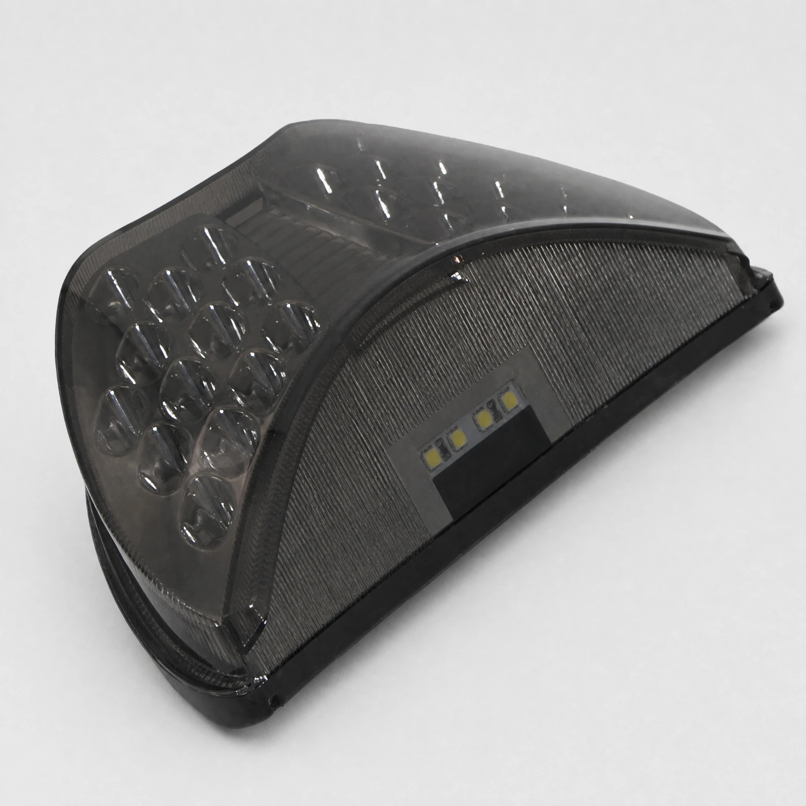 Motorcycle CBR600F Tail Light Replacement Motorcycle Rear Tail Light with LED Elements Curved Molded Rear Lamp High Quality