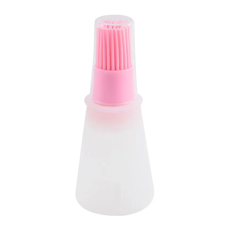 New 2026 1PC Silicone Oil-Bottle Brush – Portable Dispenser & BBQ Basting Brush, Leak-Proof Kitchen/Outdoor Baking Gadget view 6