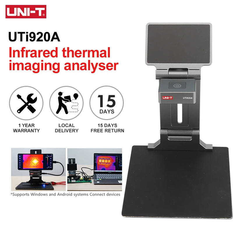 

UNI-T UTi920A Thermal Imager Analyzer 260*200 Infrared Thermal Imaging Analysis Rapid Diagnostic Instrument With Macro Lens