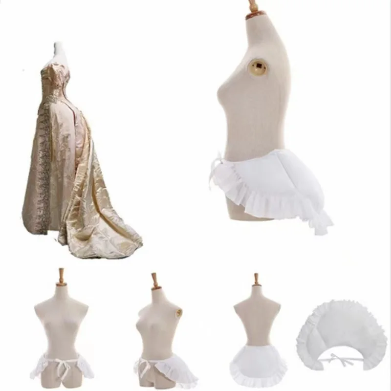 

Викторианская подушка для рамп, суета, корзина, нижняя юбка, елизаветинский аксессуар для платья Bumroll, универсальная подушка Bumroll