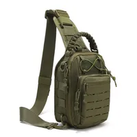 Tactical Shoulder Bag Hunting Bag 1000D Outdoor Sling Daypack Backpack Compact Crossbody Hiking Cycling Pack