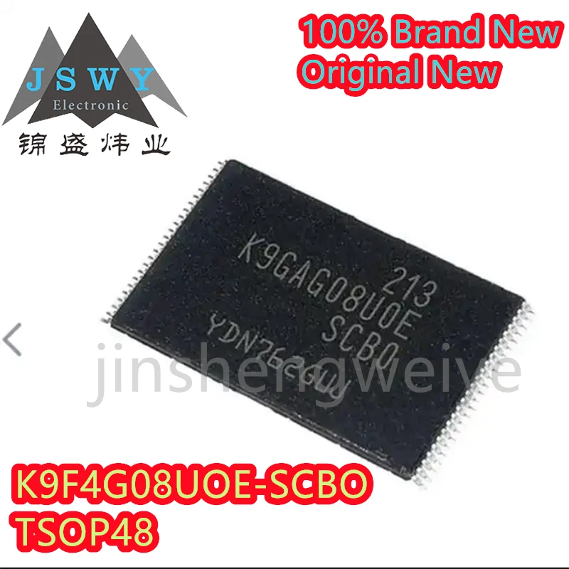 

5~10PCS K9F4G08U0E-SCB0 K9F4G08U0E TSOP48 FLASH 512MB MEMORY FLASH CHIP K9F4G08UOE-SCBO Brand New Free Shipping Electronics