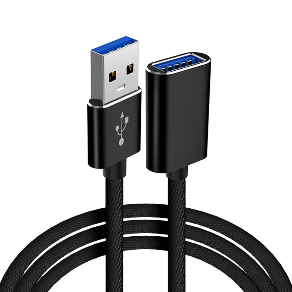 USB 3.0 Extension Cable Male to Female Extender Data Cord OTG Adapter For Flash Drive Webcam GamePad Keyboard Printer Laptop PC