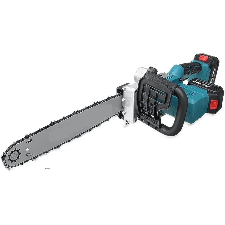 12inch Portable One-Hand Electric Chain Saw  Handheld Rechargeable Operated Battery Power Chainsaw