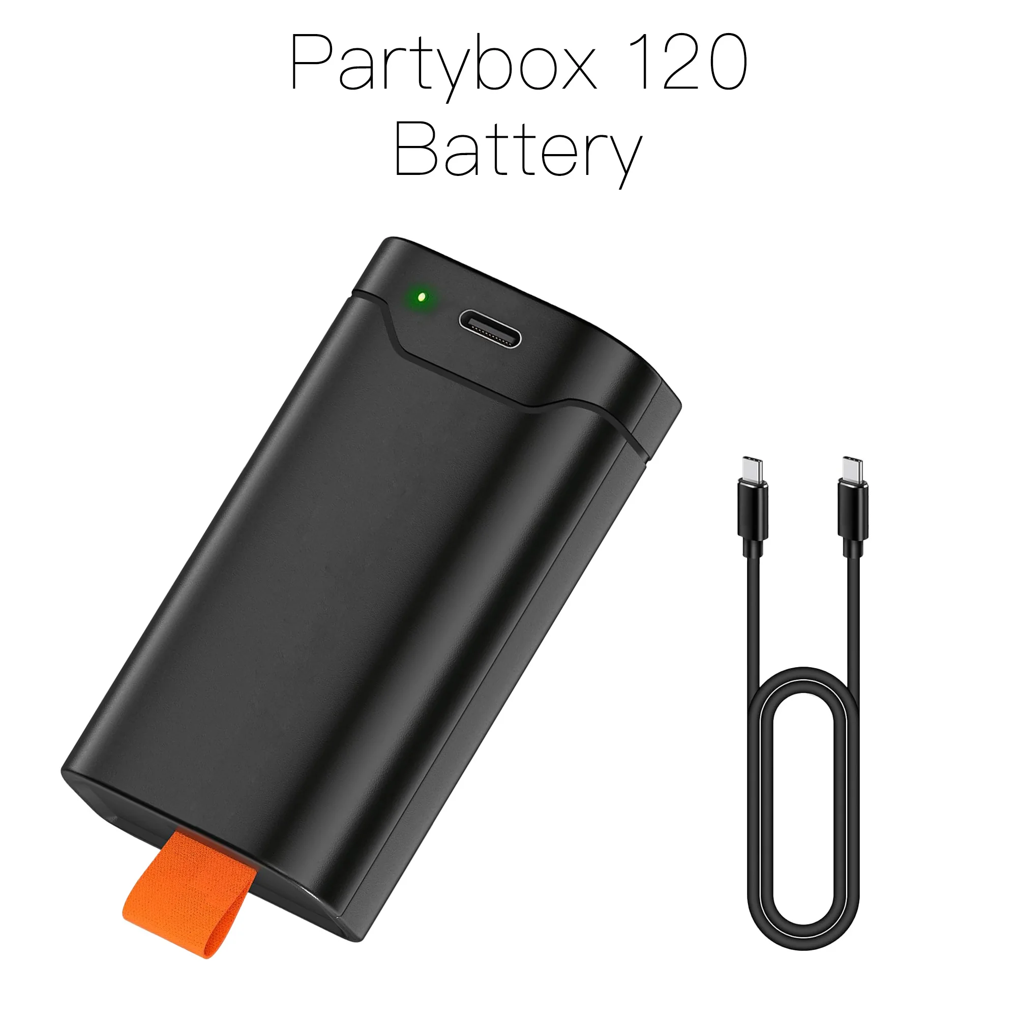 Zamienny akumulator 5000mAh do JBL Battery 200, kompatybilny z JBL PartyBox Club 120, przenośny głośnik z ładowaniem Type-C.