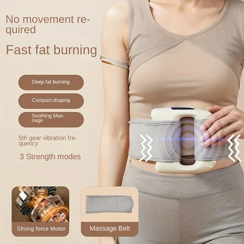 Fascia Massage Ring  Upgraded 5-Speed  -Massage Ring ,Portable Muscle Device with Belt, Full Body Use