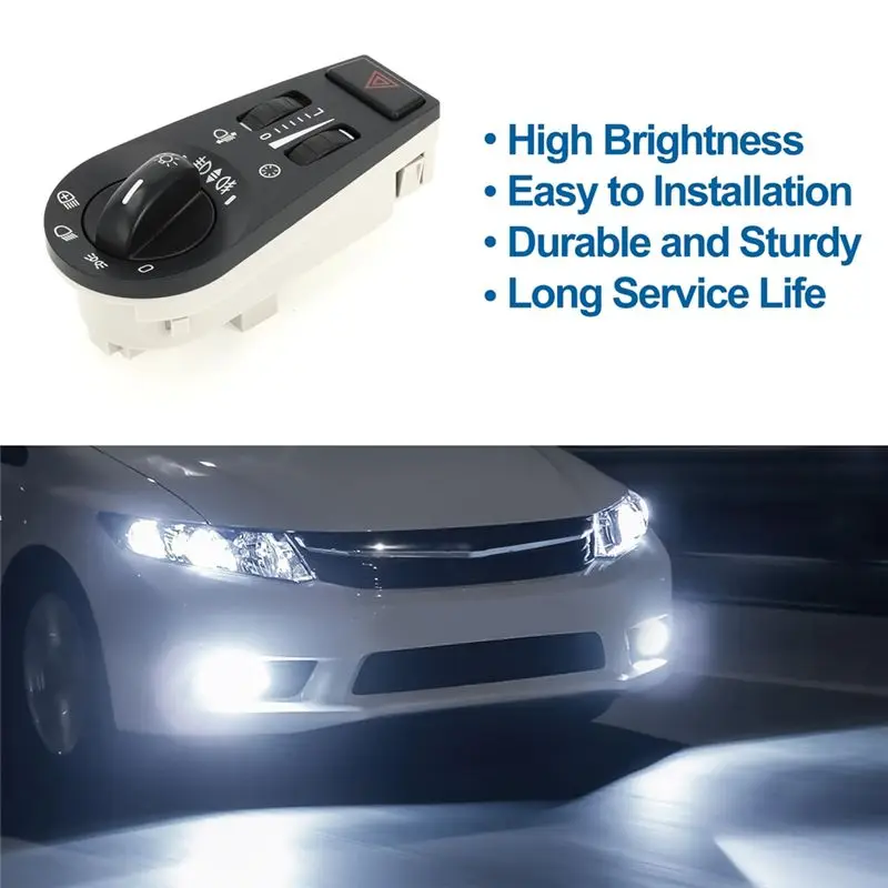 Reliable-Hazard Warning Light Switch Fog Lamp Headlight Control Unit 20466304 20942846 20953573 For Volvo FH FM Trucks