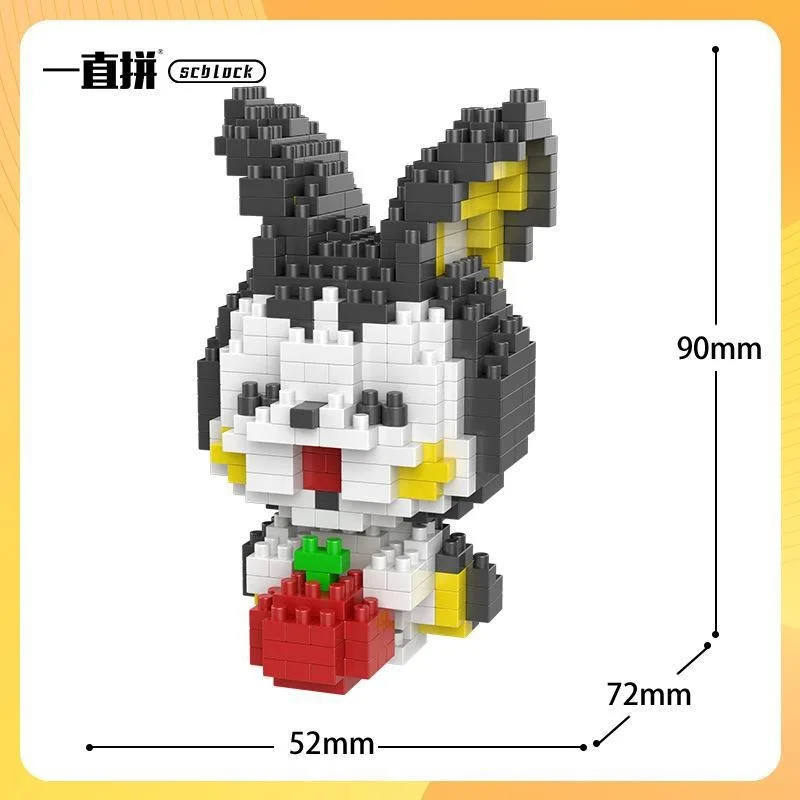 Pokemon Bausteine Kleine Cartoon Mini Block Pikachu Charizard Eevee Mewtwo Anime Montieren Action Modell Puppen Jungen Spielzeug – Detail 26