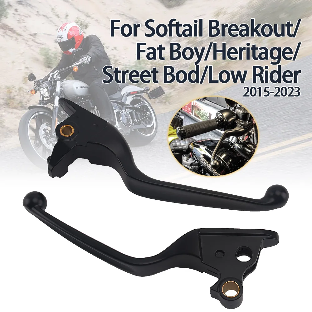 Motorcycle For Softail Fat Boy 114 Deluxe Heritage Classic FX FLS Slim Street Bob Breakout 2015-2022 Brake Clutch Levers