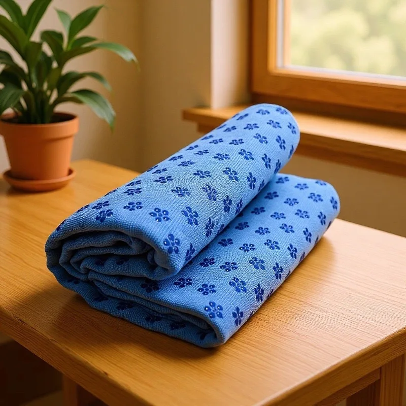 

Горячее нескользящее полотенце для йоги, противоскользящее силиконовое впитывающее пот одеяло для йоги размером 24 x 72 дюйма с сумкой, быстросохнущее, ультратонкое, портативное