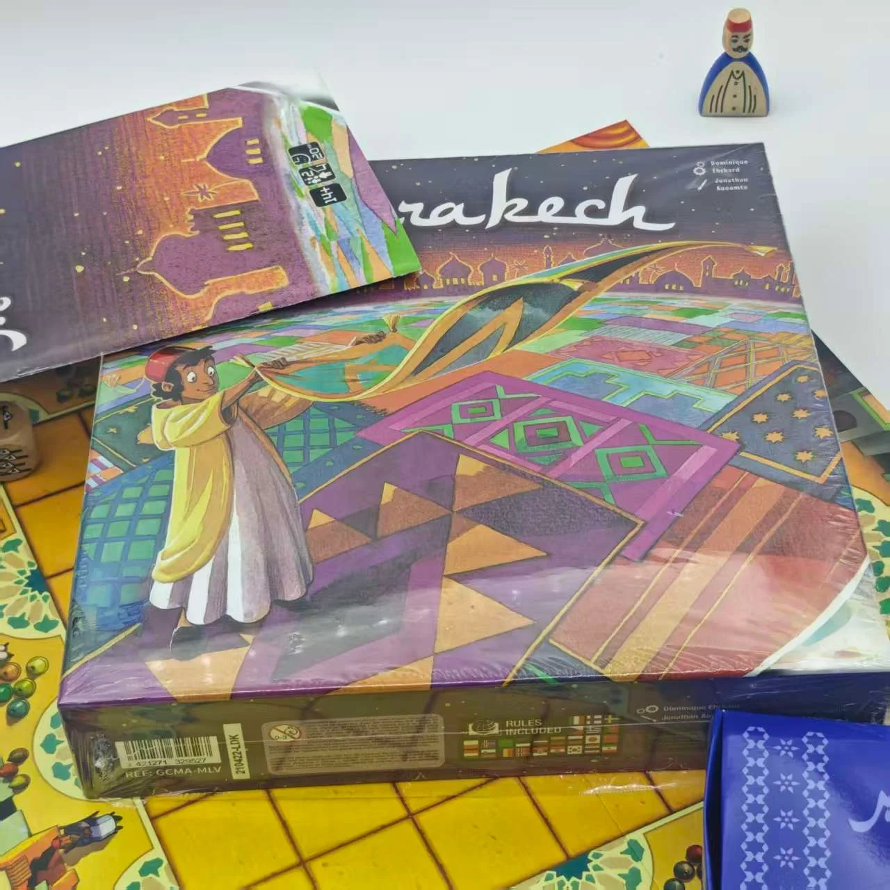 

Настольная игра "Марракеш: Торговец коврами" - Классическая стратегическая финансовая игра для всей семьи, развивающая интеллект, семейная вечеринка, головоломка