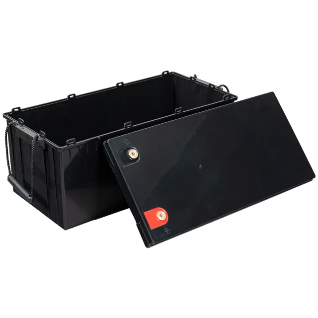 

12V Prismatic Waterproof Lithium Ion Cell Case 100AH 300AH Electric Battery Boxes Racks Plastic Shell Lifepo4 Battery Box Screws