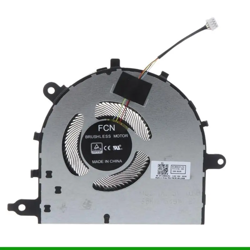 U55C High Speed CPU Cooler Fan Cooling For Xiaoxin 15ITL 2010 Xiaoxin AIR 15ALC 2021 Notebook Radiator Laptop Cooling Fan