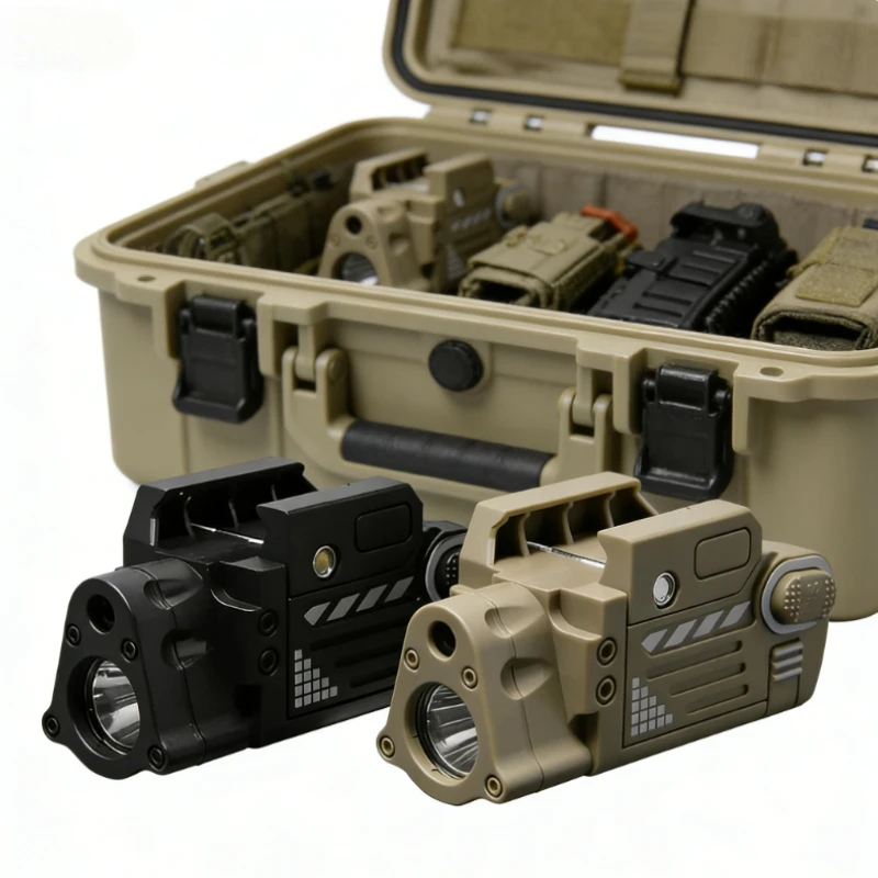 Outdoor Tactical IR LED Flashlight Hanging Nylon Shell 20mm 