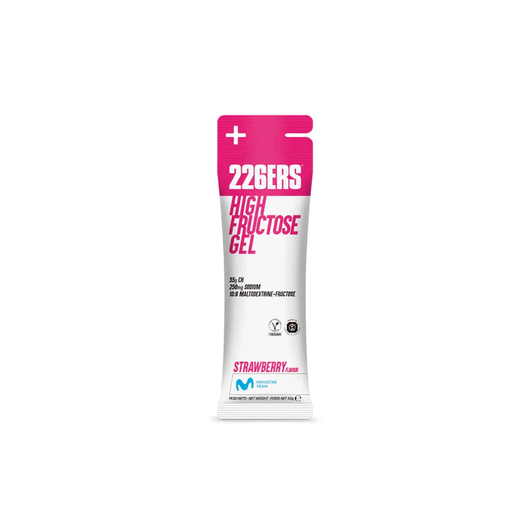 226ERS PACK 6 HIGH FRUCTOSE GEL 80g Varios sabores