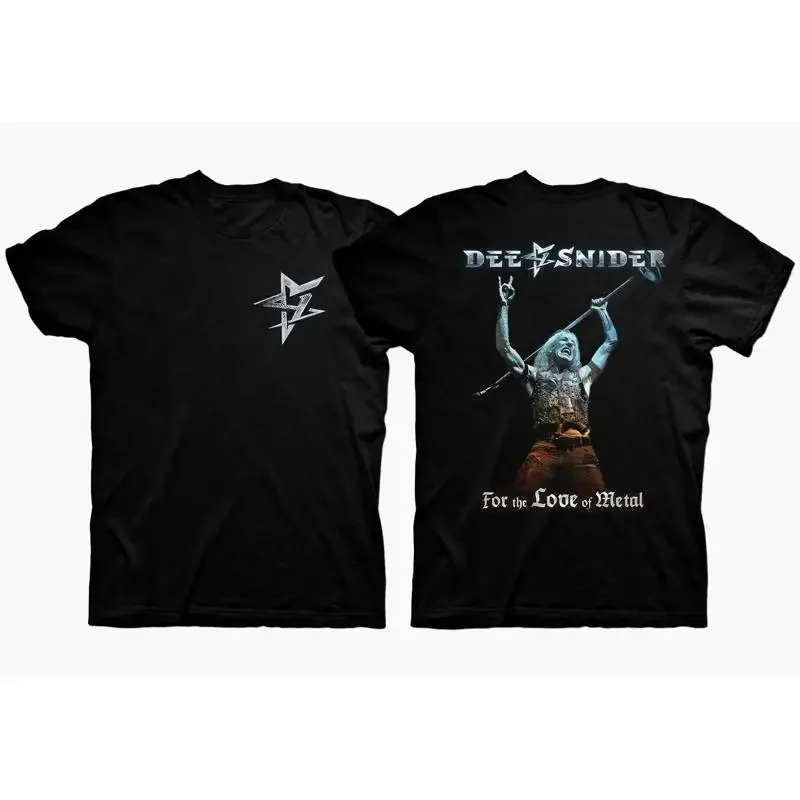 2 Sides Dee Snider For The Love Of Metal T Shirt Black S 5Xl 1V0168