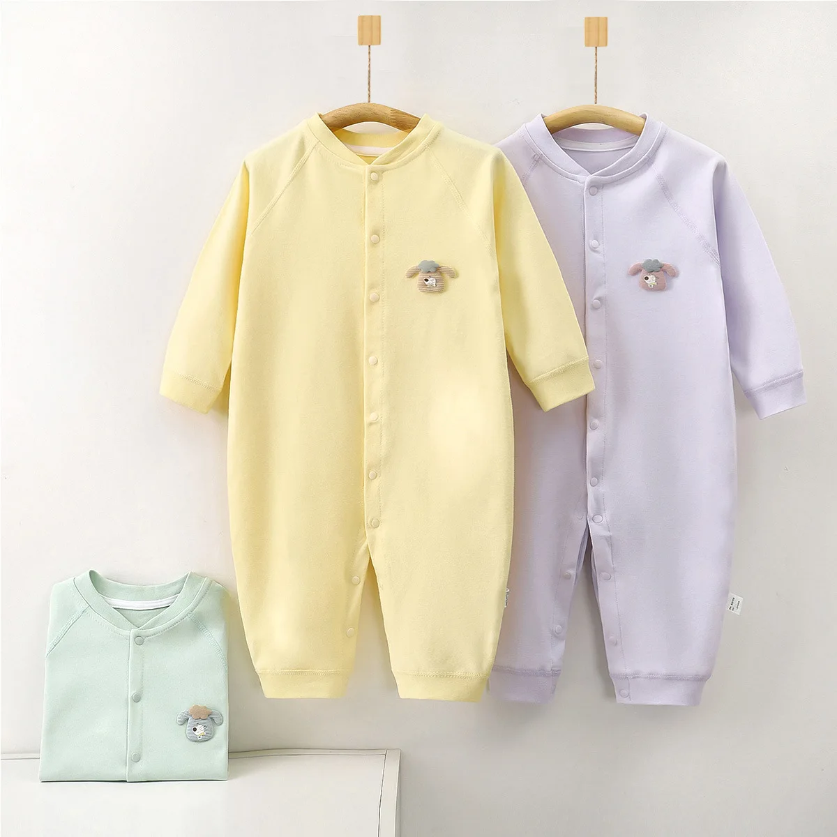 

Unisex Baby Clothes Newborn Baby Girl Romper Long Sleeve Cotton Autumn Baby Jumpsuit For Boy