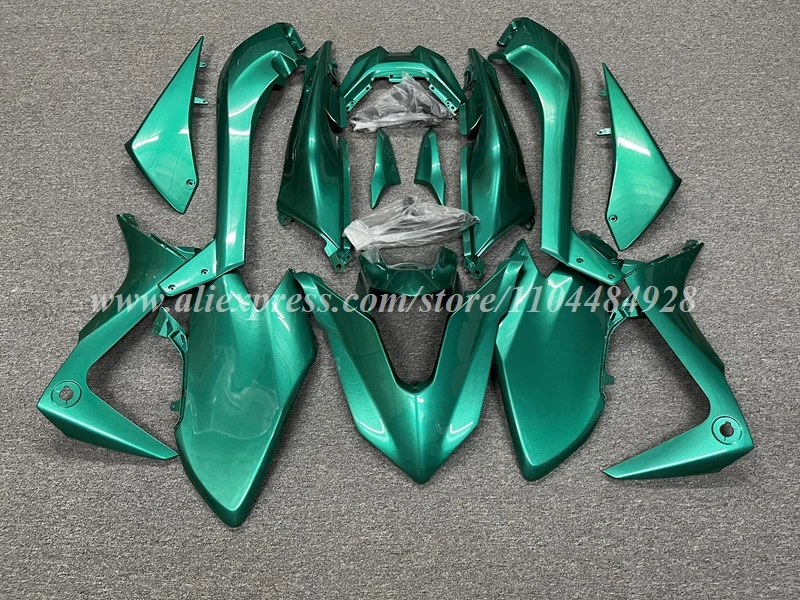 New ABS Motorcycle Fairings Kit Fit For YAMAHA T-Max 530 2017 2018 17 18 Bodywork Set Custom Green Glossy