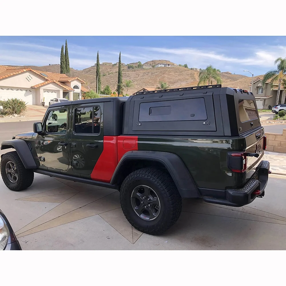 

Heavy Duty Steel Hardtop Pickup Truck Platform Topper for Jeep Gladiator