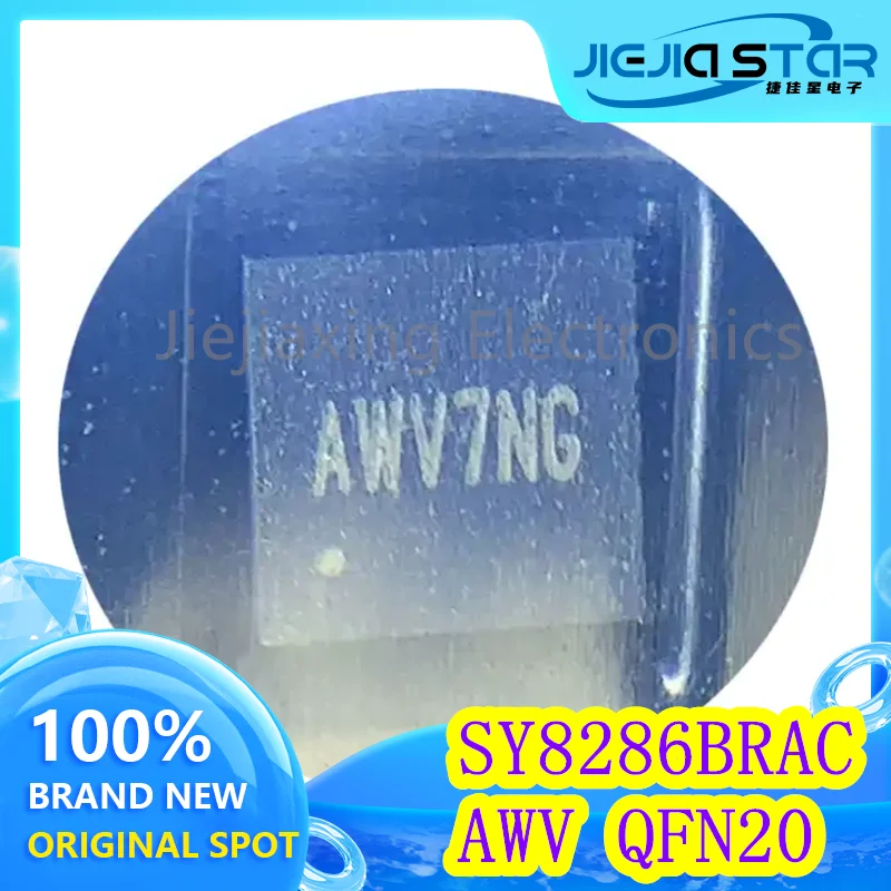 

Электроника SY8286BRAC SY8286B AWV5QB AWV5 запчасти mark AWV QFN20 напряжение 3 в 100% новый и оригинальный