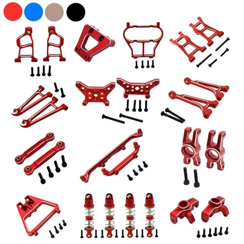 

MJX Hyper Go 14211, металлические детали для обновления, рулевая чашка, подвеска, амортизатор, набор креплений на корпусе, аксессуары для радиоуправляемого автомобиля OP