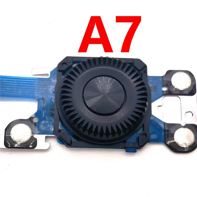 Placa de chave da roda do painel de botão de interface preta para Sony A7II A7M2 para ILCE-7M2 A7RII A7SM2 A7 A7K A7R A7S A6400 A6100