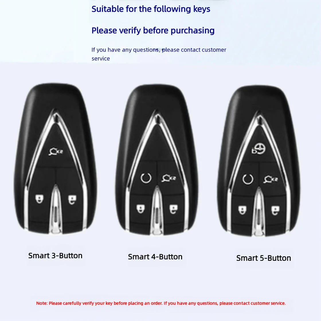 Zinc Alloy Car Key Case Cover Shell Protector Fob Holder for Changan Oshan X7 Plus X5 Plus Z6 520 530 Accessories Keychain - view 2