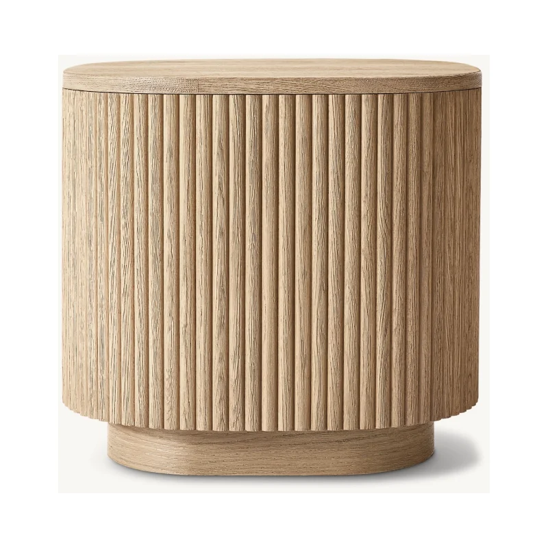 

−xx Luxury Modern American Style Home Table Living Room Furniture Solid Oak MULHOLLAND SQUARE SIDE TABLE&