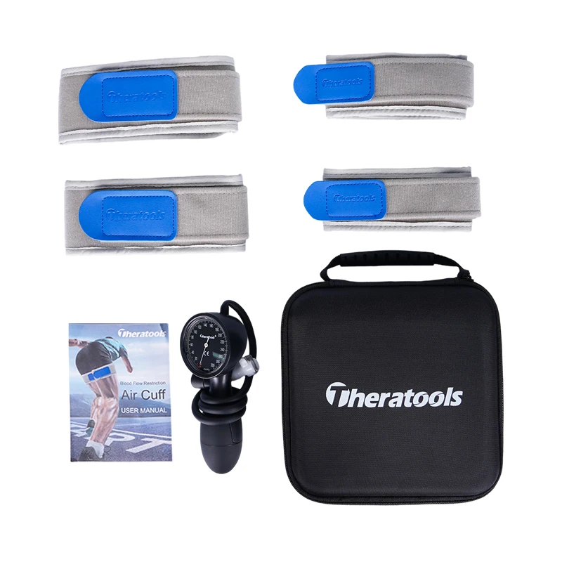 

2025 New BFR Training Bands Tourniquet Blood Flow Restriction Cuff Set Muscle Compression Resistance Arm Leg Pressure Boost