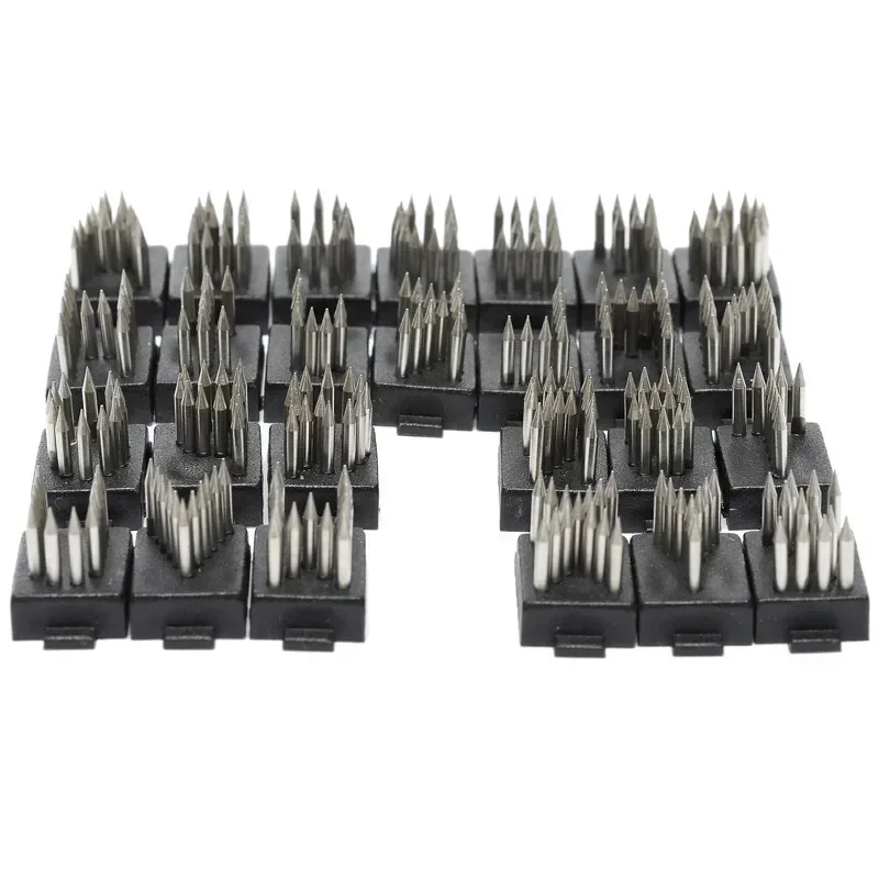 A Imported Tattoo Grips Letters Ear Pierced Pliers Barbed Nail A-z Printing (applicable To 4 Digits Ear Mark Forceps)