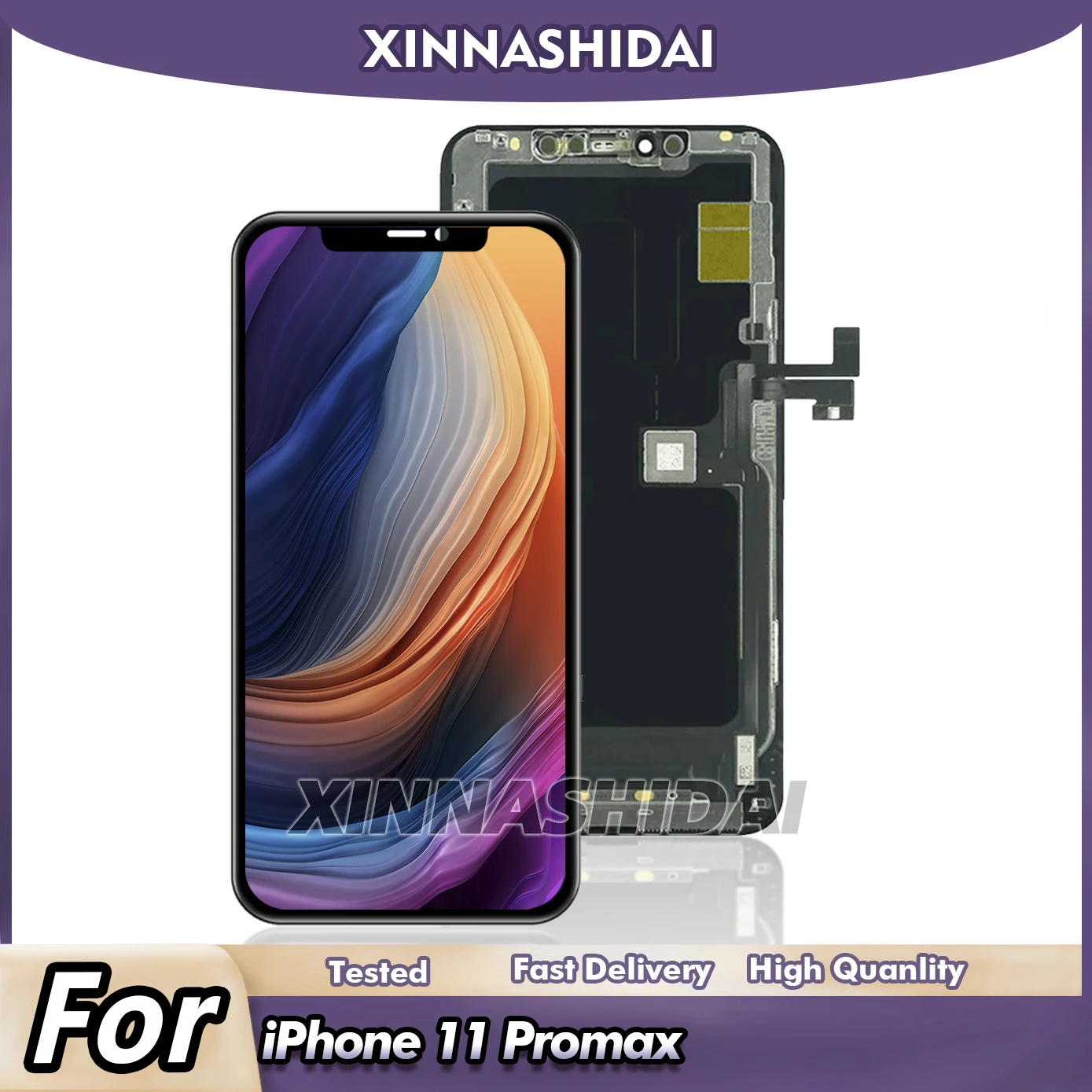 LCD para iPhone 11 promax incell pantalla LCD MONTAJE DE digitalizador con pantalla táctil piezas de repuesto para iphone 11 promax pantalla LCD