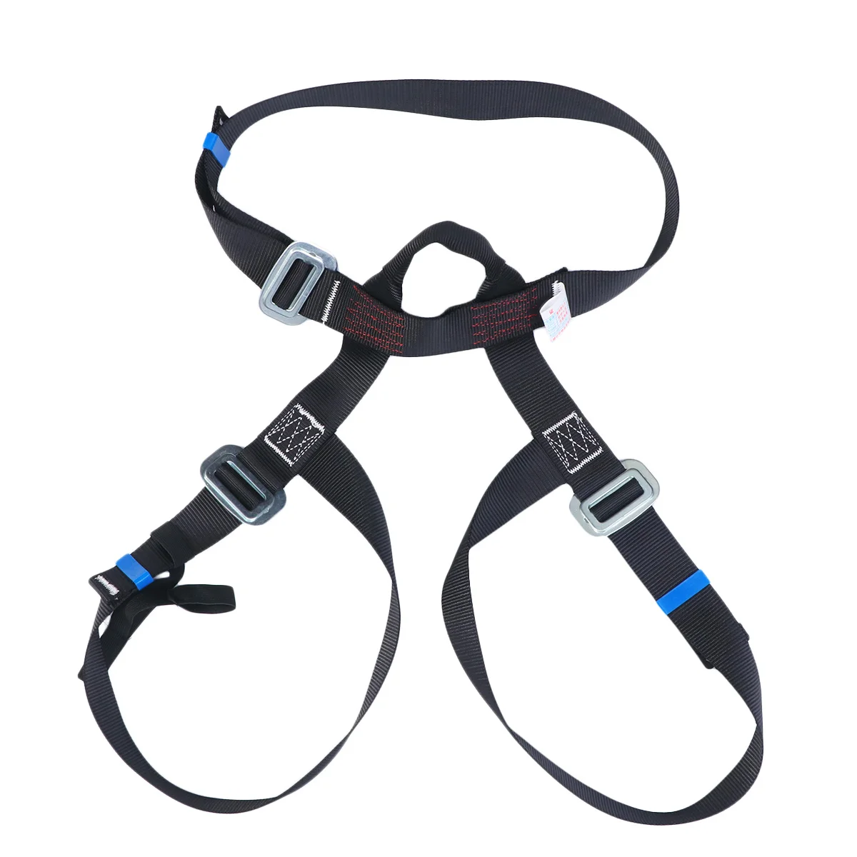 

Mountaineering Safety Belt Harness Polyester for Climbing Bust Rappelling Black