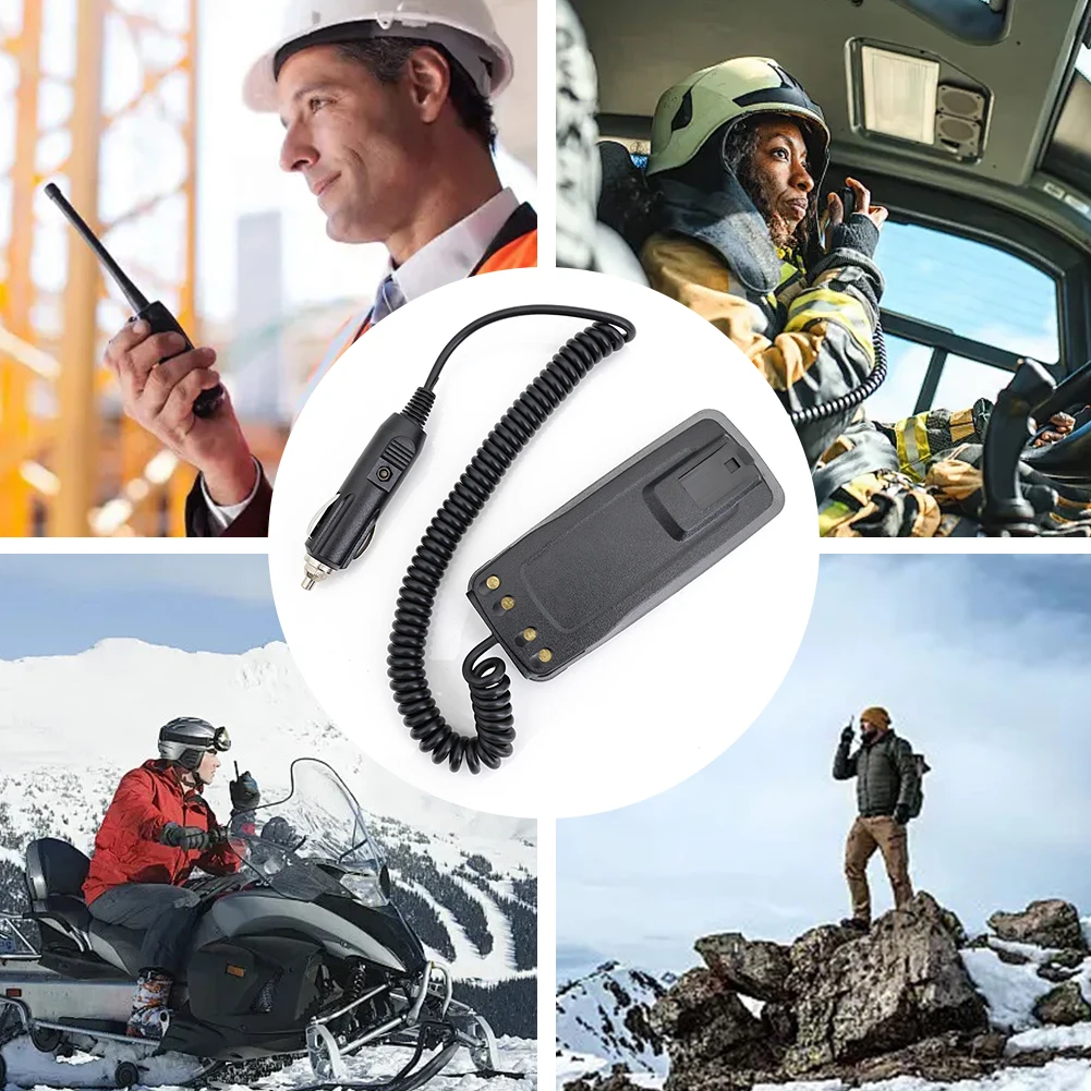 Автомобильное зарядное устройство, устройство для устранения аккумулятора, разъем прикуривателя для Motorola XIR P8268 P8800 P8200 XPR P6550 P6350, рация