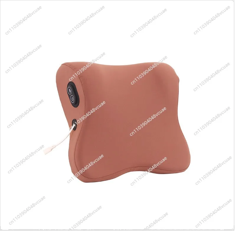 For Car Headrest, Lifting Massage One Pillow Dual Use, Neck Pillow Memory Cotton Ergonomic Yoga Fabric