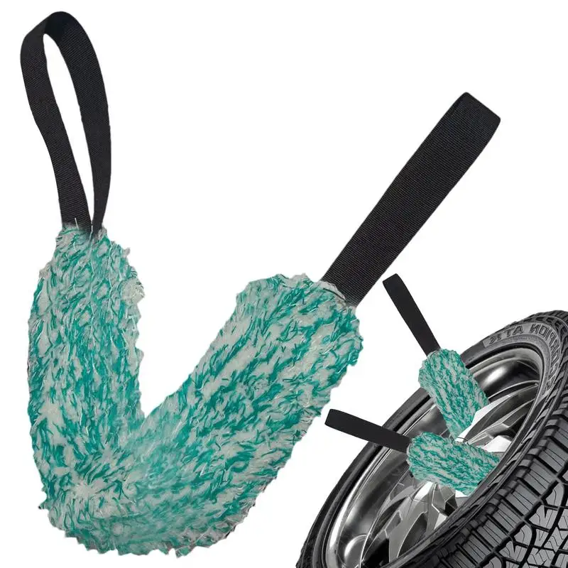 

Гибкая щетка для мытья колес автомобиля, двухсторонний длинный ремень из микрофибры, щетка для чистки полотенец, ступица колеса, инструмент для ремня