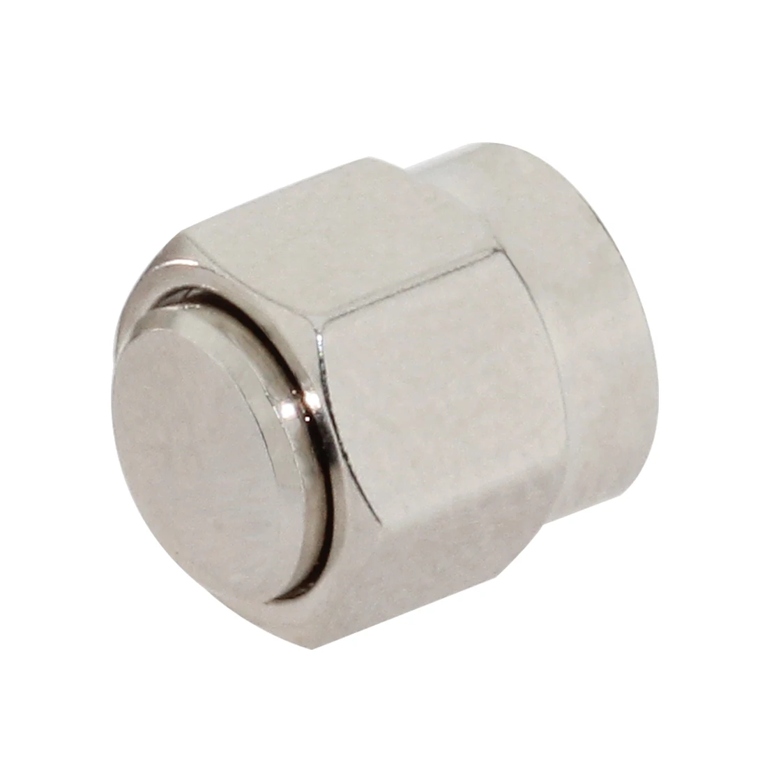Adaptador coaxial de carga macho SMA 6G RF, convertidor recto niquelado, venta al por mayor, nuevo, 1 ud.
