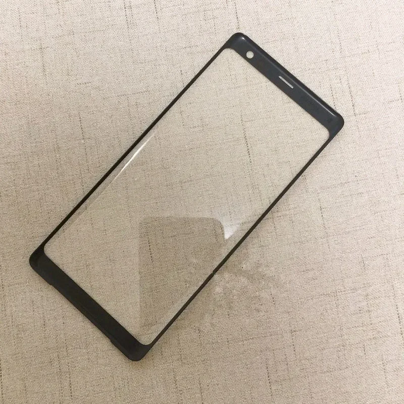 XZ 3 Outer Screen For Sony Xperia XZ3 6.0“ ”Front Touch Panel LCD Display Out Glass Cover Lens Phone Repair Replace Parts