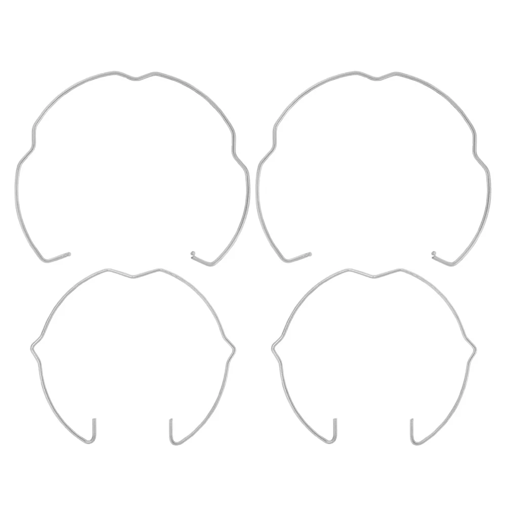 4Pcs Metal Lamp Holder Fixing Clips Downlight Spring Retaining Buckles Spotlight Bulb Clamp Ring Replacement for LED Mr16 Bulbs