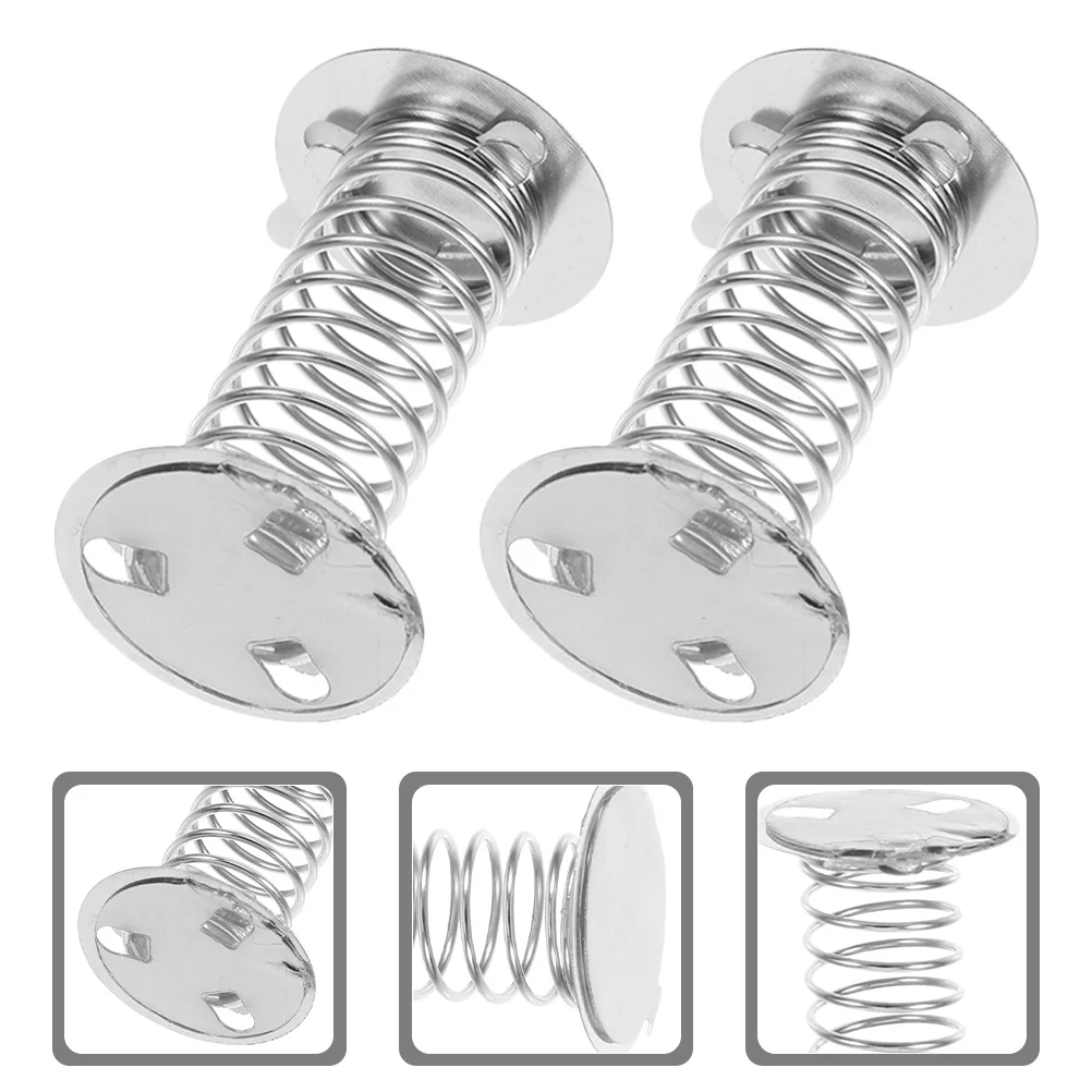 

40pcs Spring Base For Car Ornament: Dashboard Wobble Base Anti-Vibration Metal Craft Accessory Bobblehead Shaking Head