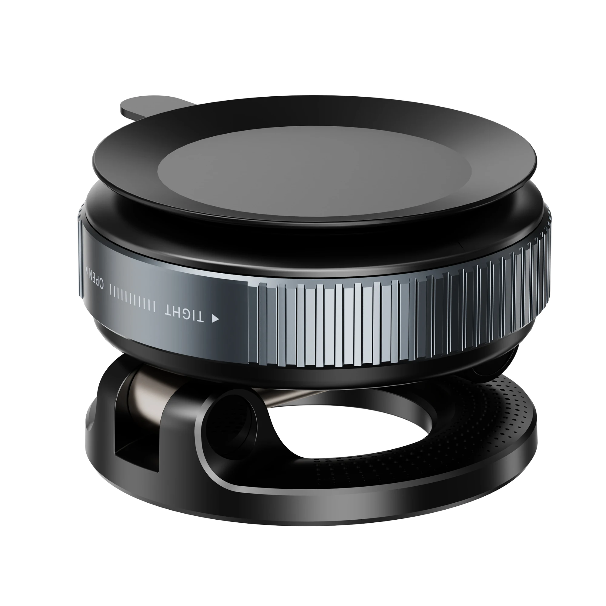 مصاصة سيليكون عالمية جديدة 360 °   دوران المغناطيسي الزجاج الأمامي سيارة لوحة القيادة حامل الهاتف الخليوي المحمول مكتب مرن