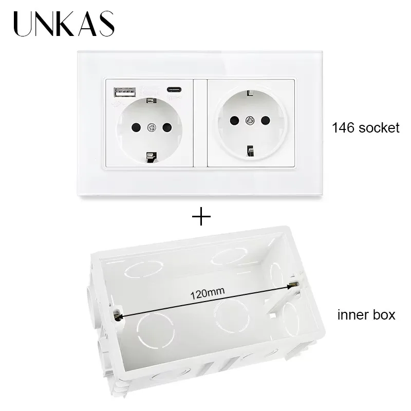 Wall-Mounted Glass …