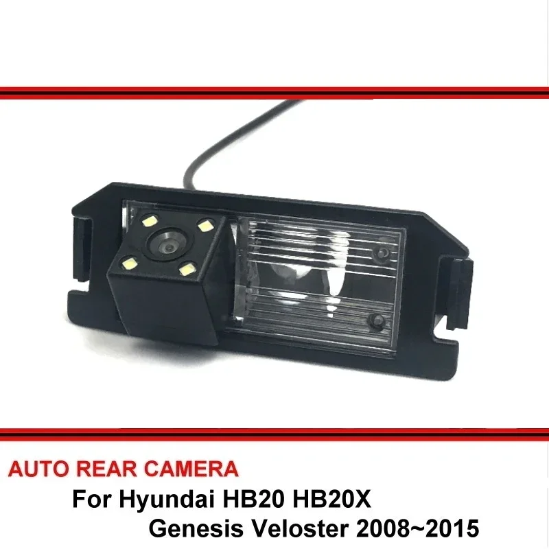 For Hyundai HB20 HB20X Genesis Veloster 2008~2015 Reversing Camera Car Back up Parking Camera Rear View Camera CCD Night Vision