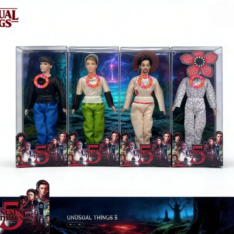 

Unusual Things 5 Action Figure Set – Collectible Dolls with Demogorgon Design, Premium Toy Gift for Fans & Kids