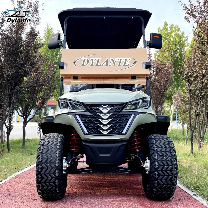 

Most Popular And Competitively Priced China Golf Cart 72V 5KW AC System Lithium Battery Powered 4 Seater Electric Golf Cart
