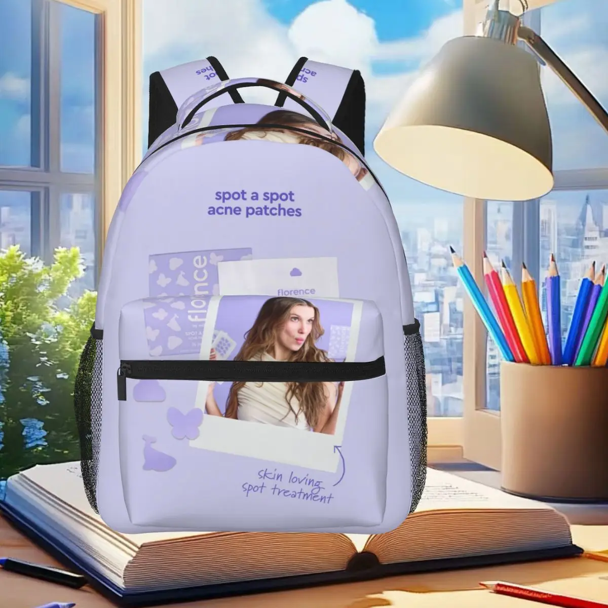 

Florence By Mills Backpack Student Boys Girls BookBag Children School Bag Laptop Shoulder Bags for Men Women