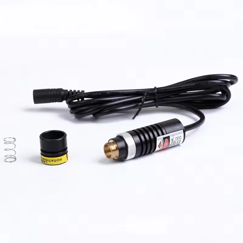 980 нм 30 МВт/50 МВт/100 МВт/150 МВт/200 МВт Точечный регулируемый фокус Инфракрасный лазерный диодный модуль DC5V Держатель адаптера