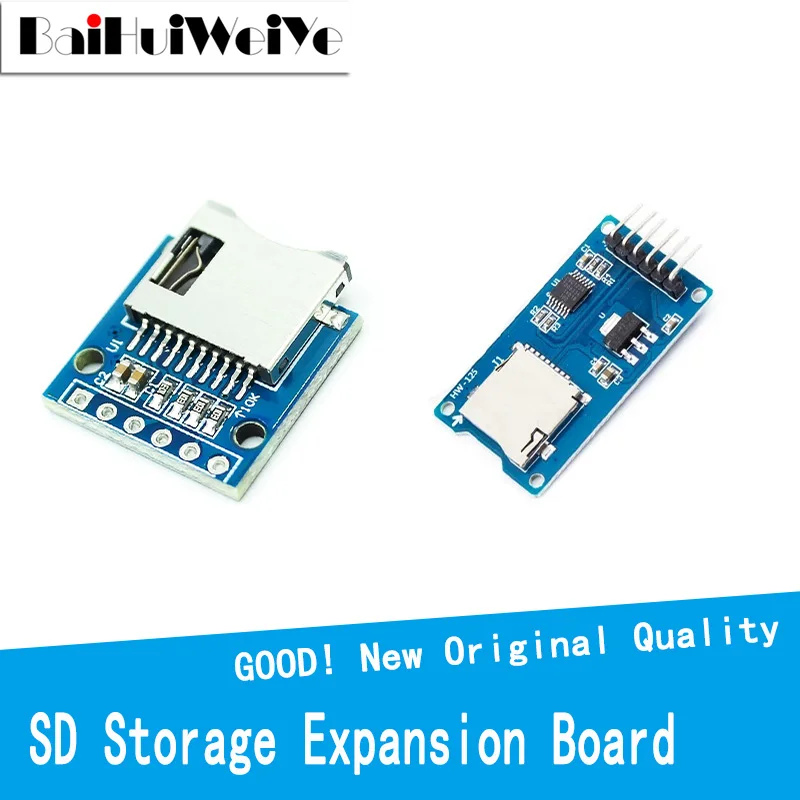 Micro SD Storage Expansion Board Micro Mini SD TF Card Module Card Storage Shield Module SPI for Arduino