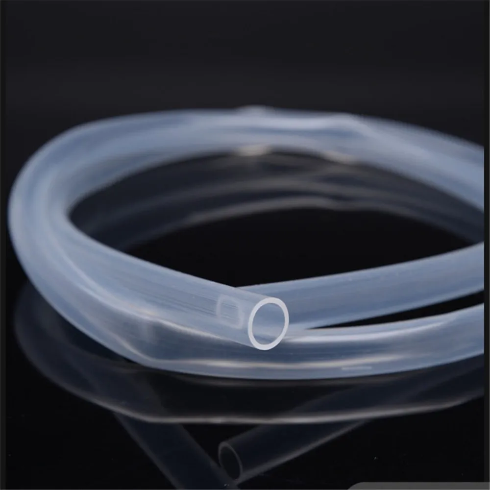 Food Grade Clear Transparent Silicone Rubber Hose ID 0.51 2 3 4 5 6 7 8 9 10 mm O.D Flexible Nontoxic Silicone Tube