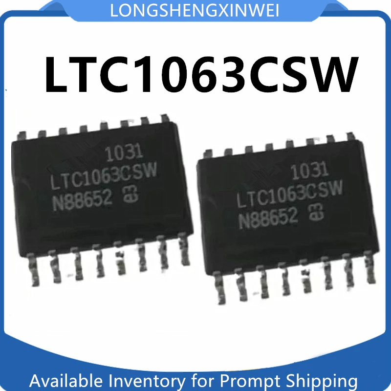 1PCS LTC1063 LTC1063CSW Low Pass Single Chip Filter IC SOP16 Package Original