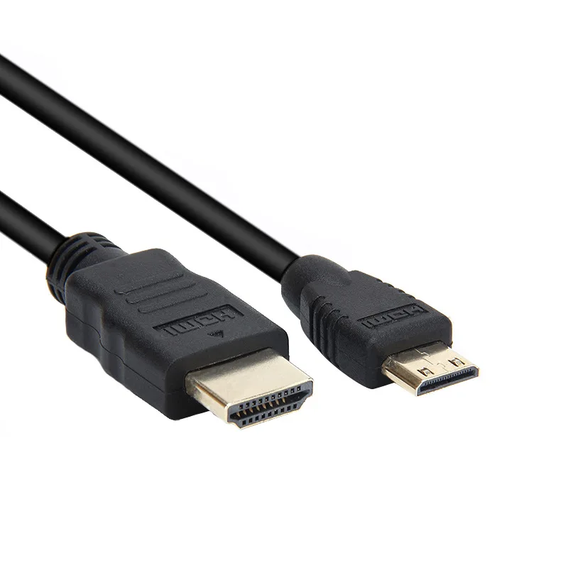 1m 1.5m Micro HDMI Mini HDMI to HDMI Cable 1080p Cable for Monitor Tablet Camera DV Graphics Card HDTV Display Projection Cable